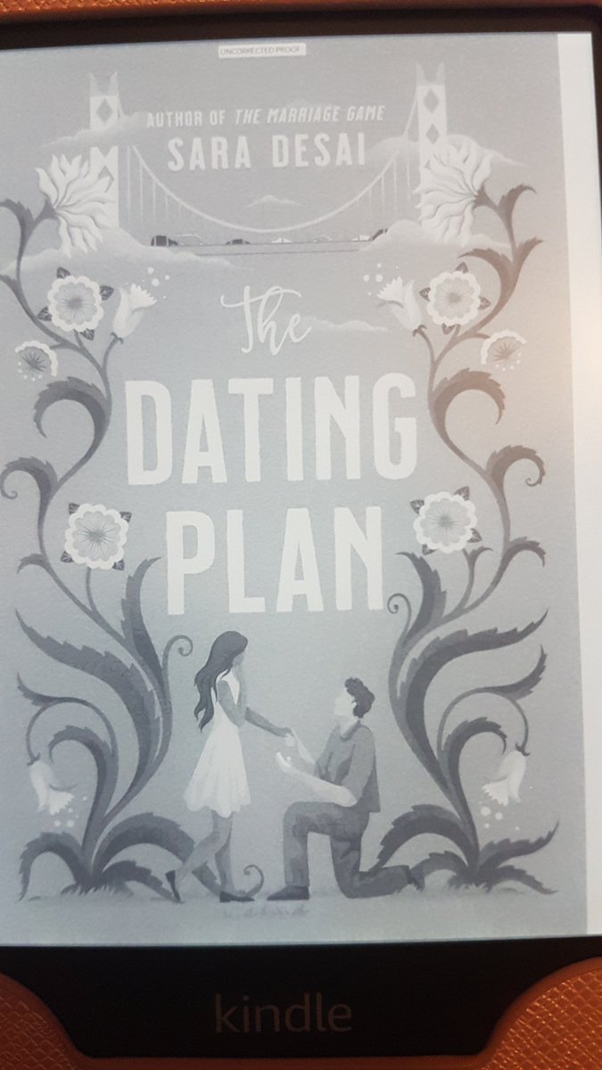 Awwww! I got an #ARC of #TheDatingPlan by @saradesaiwrites! Yay! 
So I'm starting it now! I'm totally excited! 😊😍 
#happybookaholic