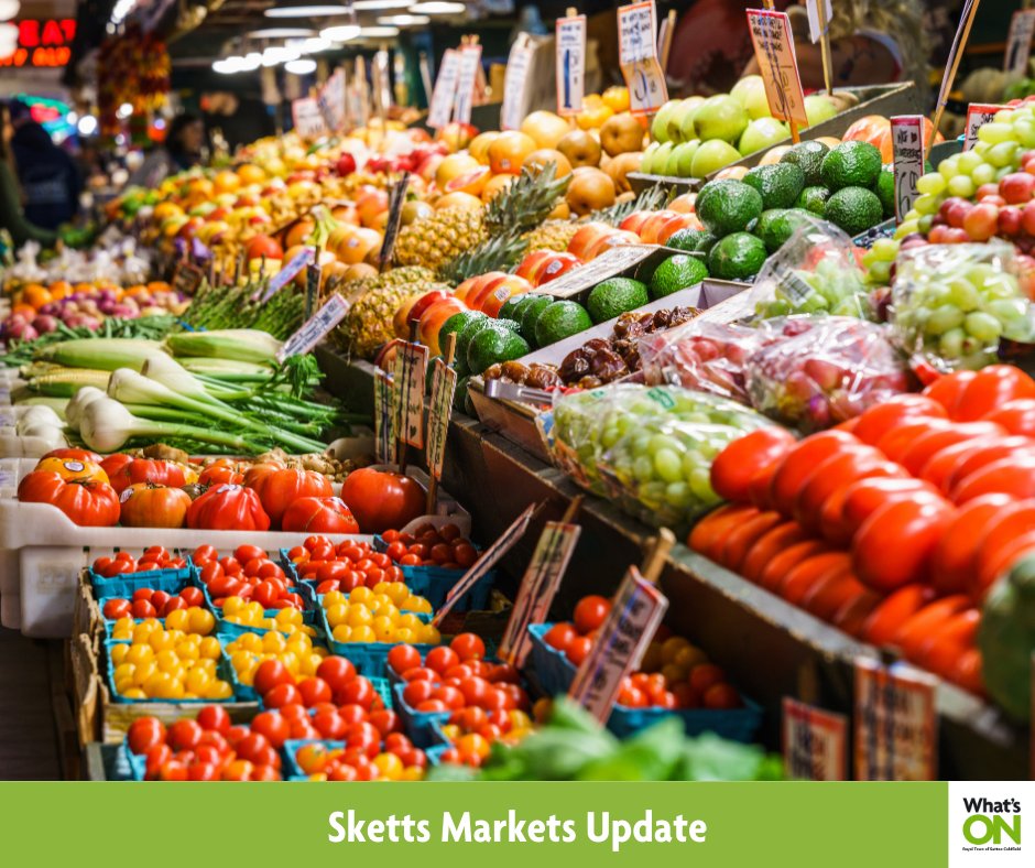 🍱 Sketts Markets Update 🍱 With non-essential retail set to reopen on 12th April, @SkettsMarkets are keen to get back to business so, the first Sutton Fine Food Market will be on 14th May. 💚 The stallholders can't wait to be back so let's get ready to show them our support!
