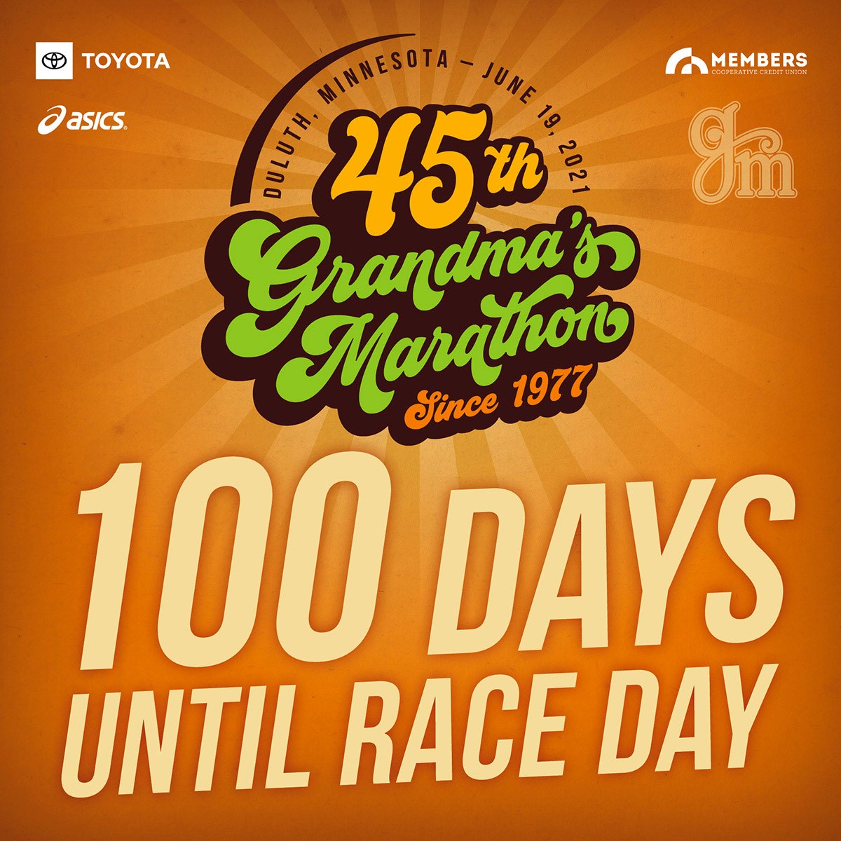 GrandmasMara's tweet photo. Race day is coming up fast!

We know you're all training hard, and we're continuing our work to hopefully return to an in-person #gmas21 this summer 🏃

You keep at it, and so will we. Hope to see you in June! 😀 https://t.co/AUxBS2PeyK