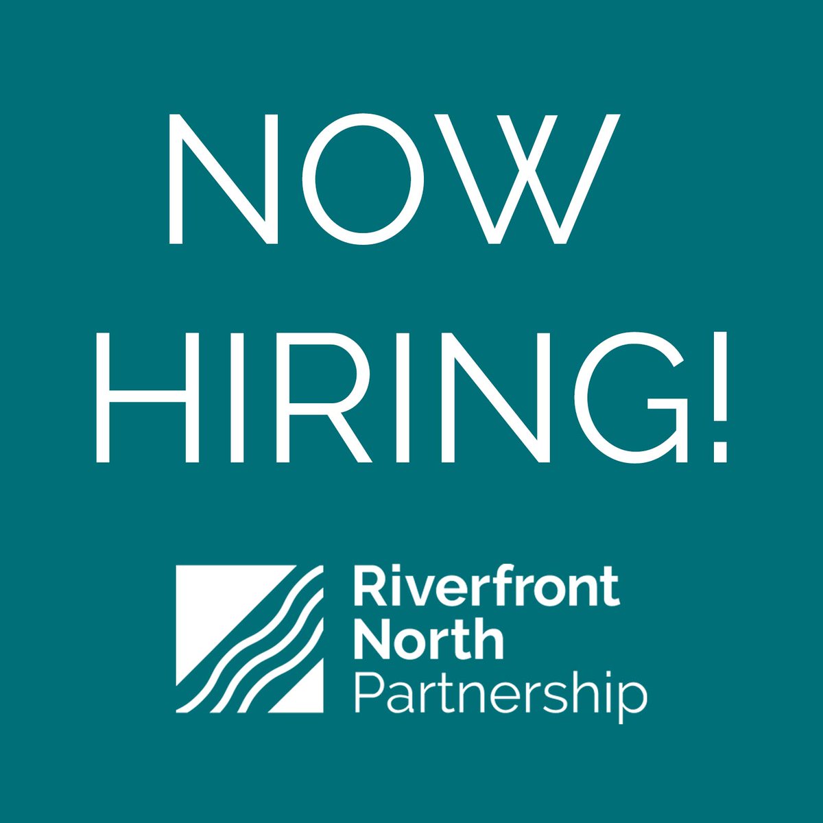 RiverfrontNorth's tweet photo. Reminder! We are hiringโ๏ธ
Join our team as an Event Coordinator.
Applications accepted until March 19th
https://t.co/L0nerEIBER
#phillyjobs #phillyparks #delawareriver #northeastphilly #riverwards https://t.co/731FNndxab