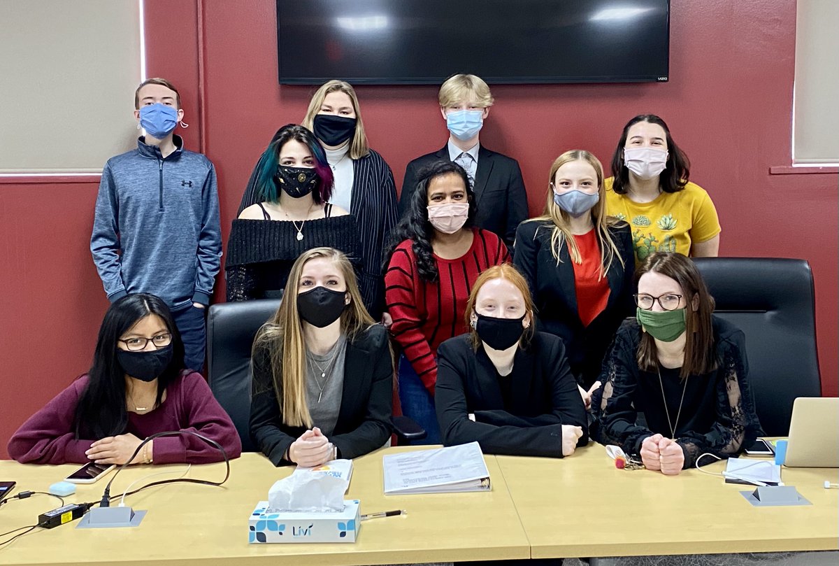 nschippers1's tweet photo. Today's the day: ADM HS Mock Trial team competes in the playoffs for state. Good luck team - you've got this! #lawandorderly @admactivities @admfinearts https://t.co/hZ1se3f04J
