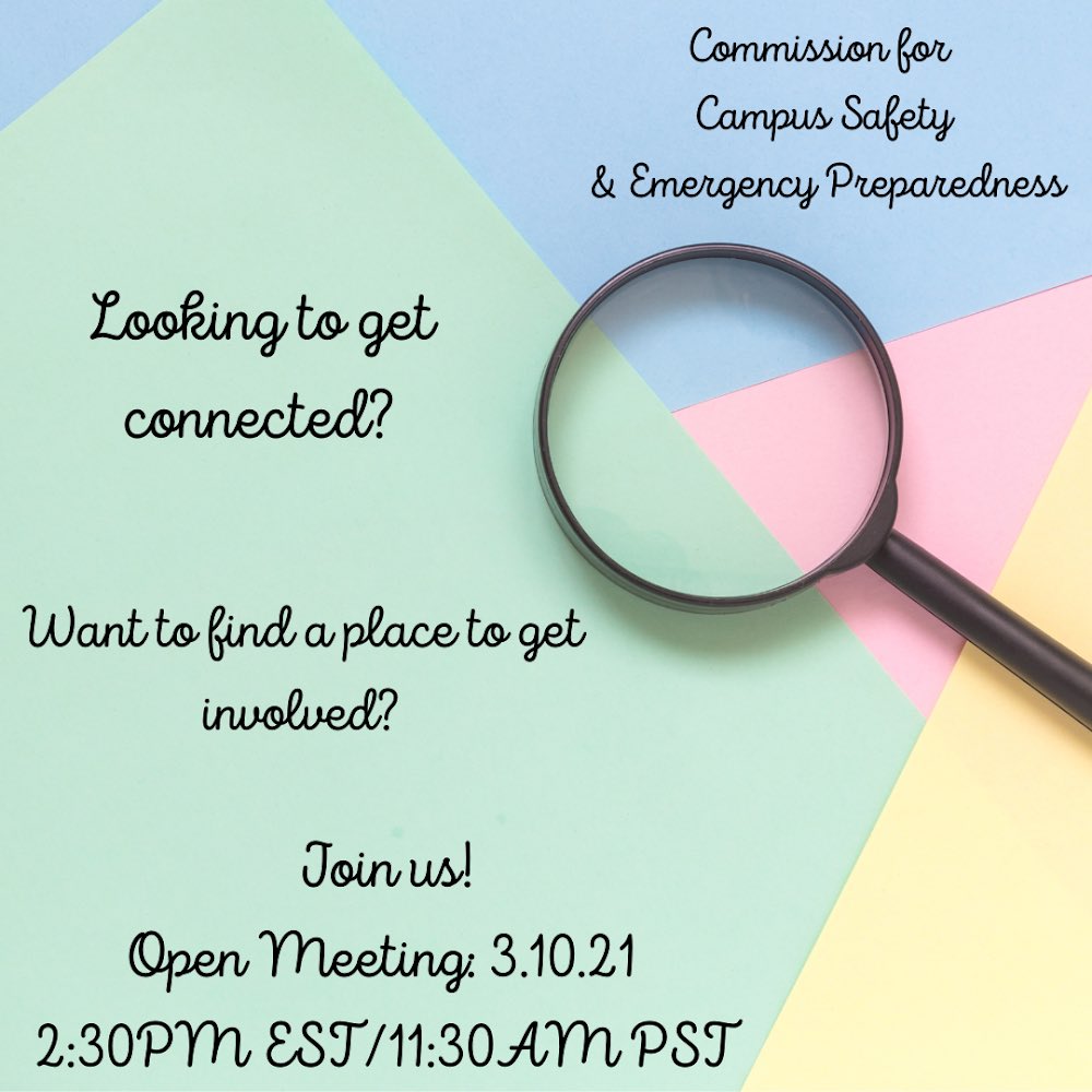 ACPA_CCSEP's tweet photo. Hey #ACPA21 attendees, check out our open meeting this afternoon! https://t.co/vuBxSKCstO