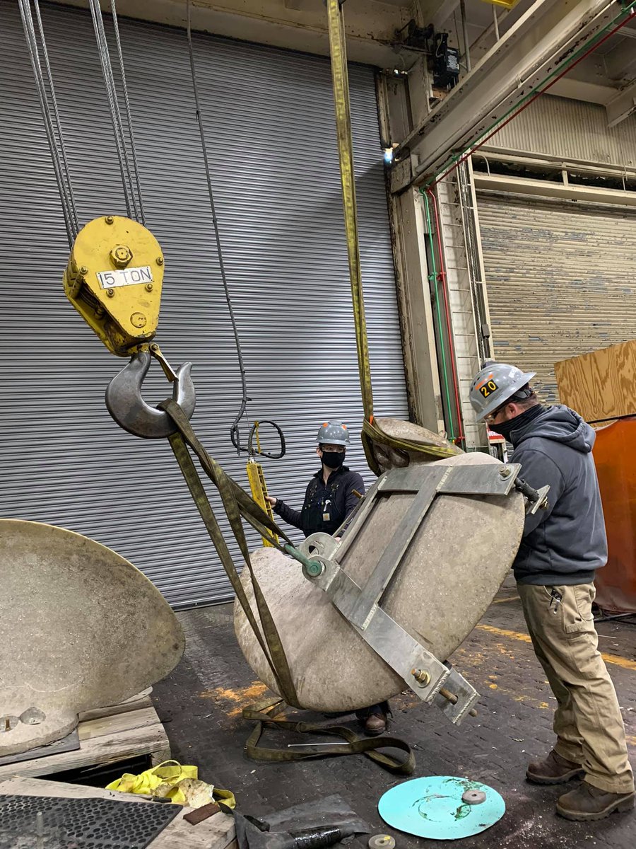 USCG's tweet photo. The #USCG Yard is more than a piece of the Coast Guard puzzle. The men and women who work at the Yard are the backbone of our mission readiness.  #Ready #Relevant #Responsive https://t.co/DUPFtsdWiw