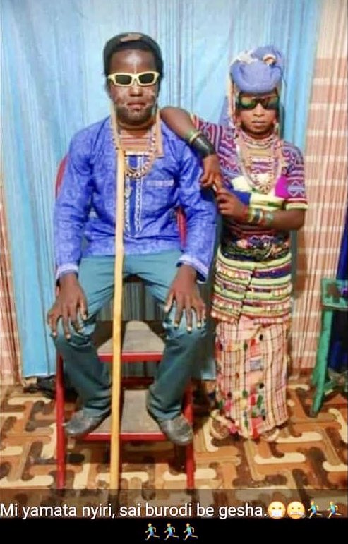 KashimSM's tweet photo. Wani abu Sai Fulata! From Dumurqwol with love 🤣🤣🤣 https://t.co/bSOWNKibNl