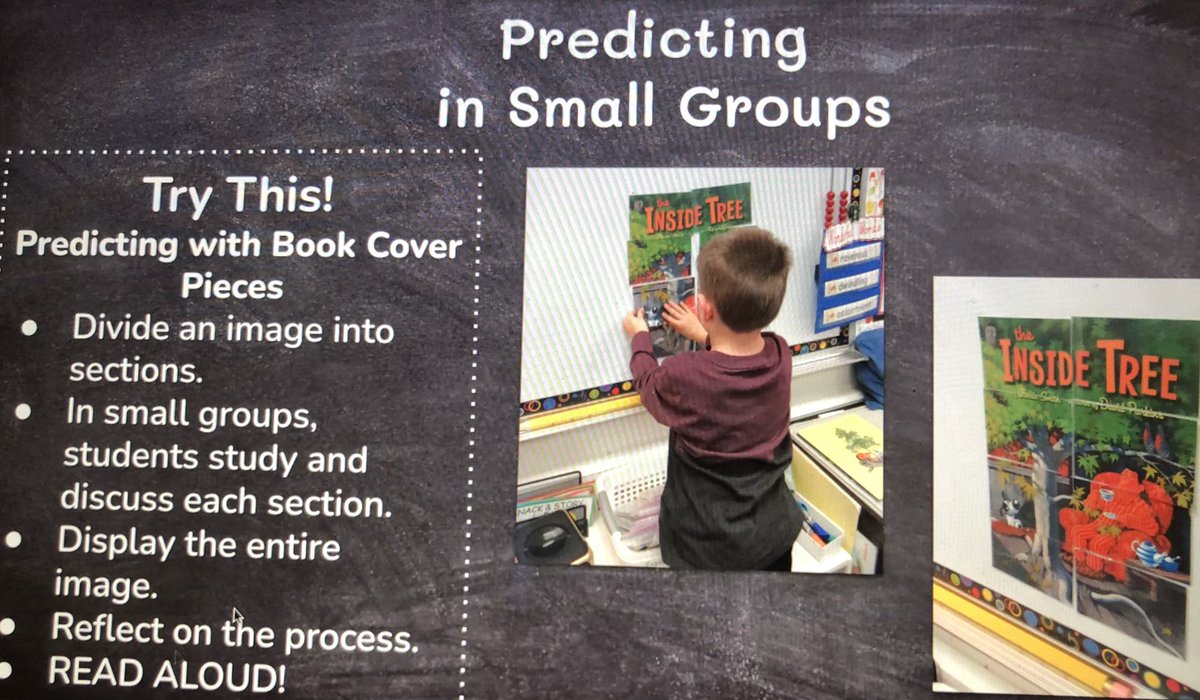 TruLittleBytes's tweet photo. Need to revamp #predictions? @mariapwalther to the rescue! Love her ideas to truly engage students with hands on excitement to make predictions. #SpringIntoEarlyLearning @ICanReadDallas @DrElenaSHill @jwburchfiel #PreKapable #PreK #EarlyChildhoodEducation https://t.co/w7YKjZKgGI