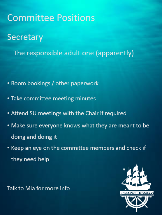 Endeavour Society tweet media