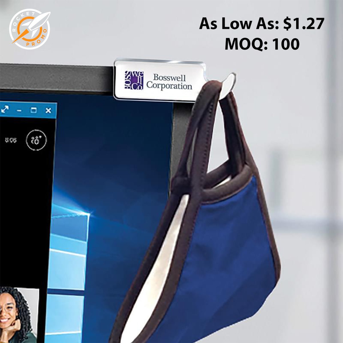 Keep your mask contamination-free with branded mask hooks! Check them out by tapping the link below. #Maskhooks #promotionalproducts #backtowork rocketpromo.com/product/SP-255…