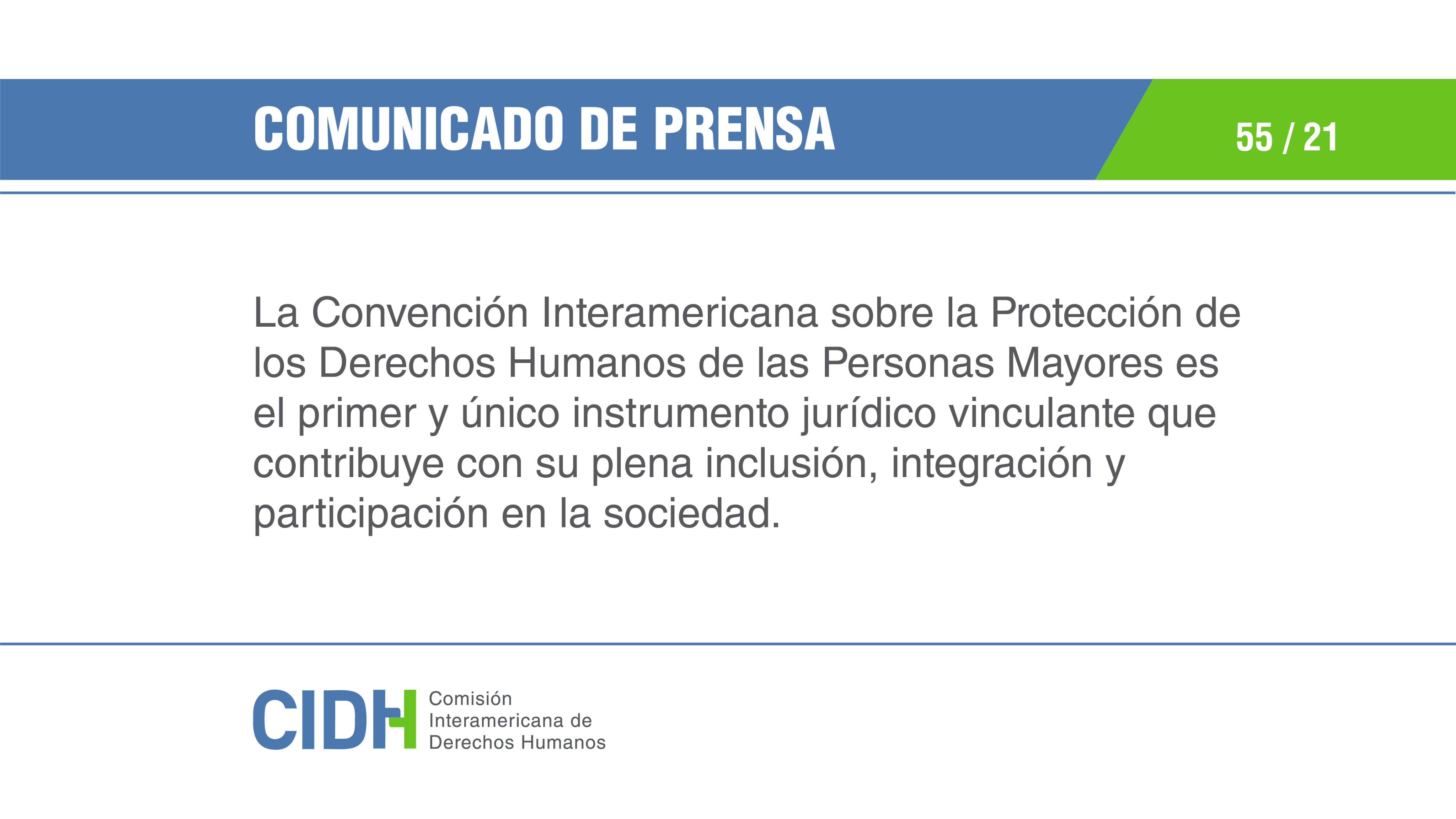 Cidh Iachr V Twitter La Cidh Celebra La Adhesion De Peru A La Convencion Interamericana Sobre La Proteccion De Los Derechos Humanos De Las Personasmayores Comunicado De Prensa Https T Co Dii3zqrnjd Https T Co 4ggvhgg1v2
