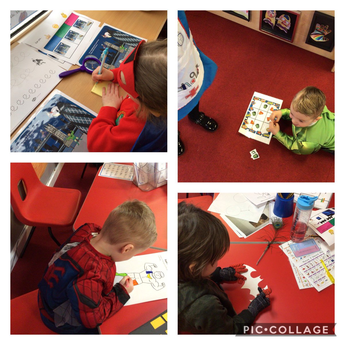 EPA_TabbiesFS2's tweet photo. Wow, we have had lots of amazing superheroes at school today. We have solved clues and completed challenges to stop the Joker! https://t.co/2EvDRFSSX1