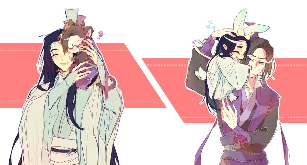 이메레스합작?콜라보? 희징에서 강징파트로 Feng님(<a href="/fengshouzai/">feng</a> )과 함께 했습니다!! ㅠ///ㅠ 헤헤 멋진 합작을 권해주셔서 감사합니다! 즐겁게 작업한! 💙💜🐰🐱