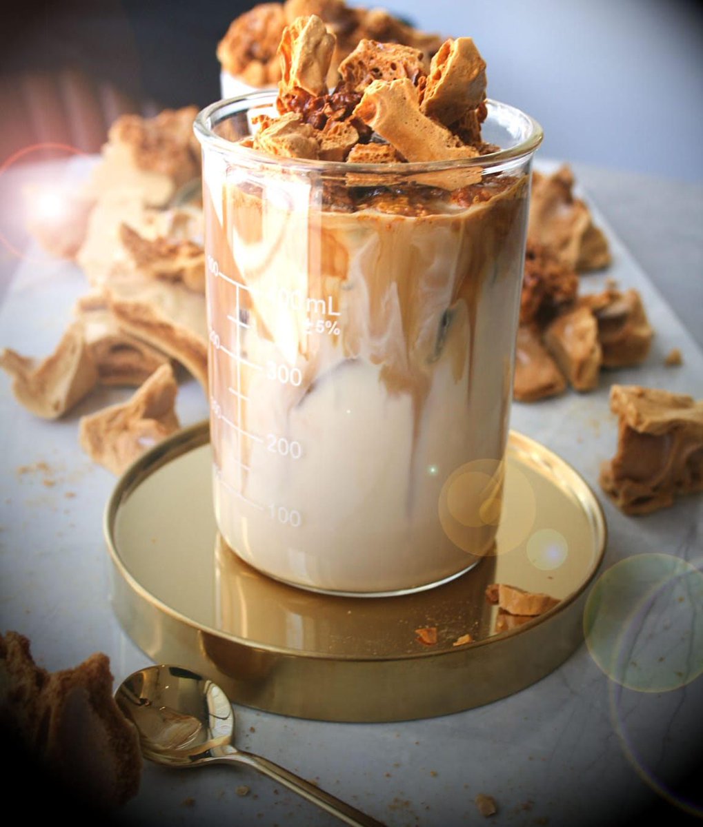 CafeAlchemist's tweet photo. NEW BEVERAGE ALERT!
Meet the newest addition to our @CafeAlchemist drinks menu, our Sponge Toffee Latte. A sweetness that is balanced out with our robust espresso blend with a hidden essence of caramel and a toffee aroma, the perfect Calgarian beverage! 
#spongetoffee #yyccoffee https://t.co/yCGc771Nym