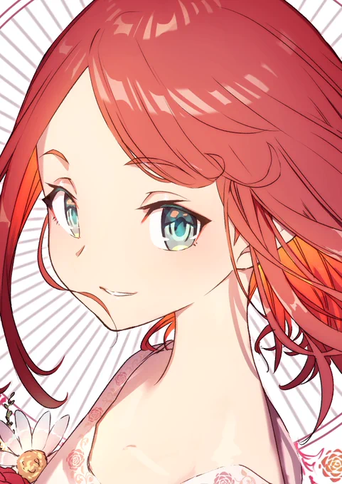 お花の女の子
#オリジナル 
