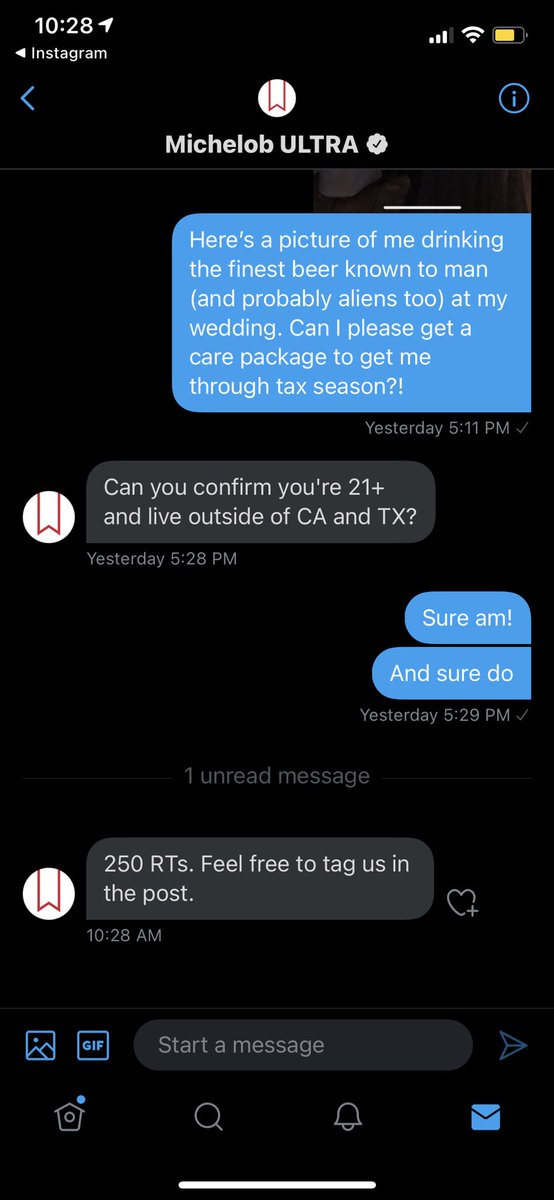 Twitter fam, help a brother out please so I can have my favorite beer <a href="/MichelobULTRA/">Michelob ULTRA</a> #FinsUp #HeatCulture