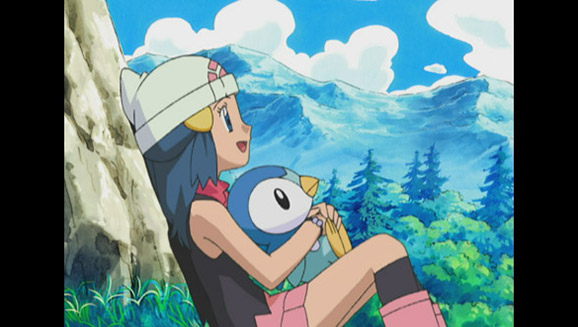 Pokémon Dawn / Hikari. Pokemon Diamond and Pearl. #anime