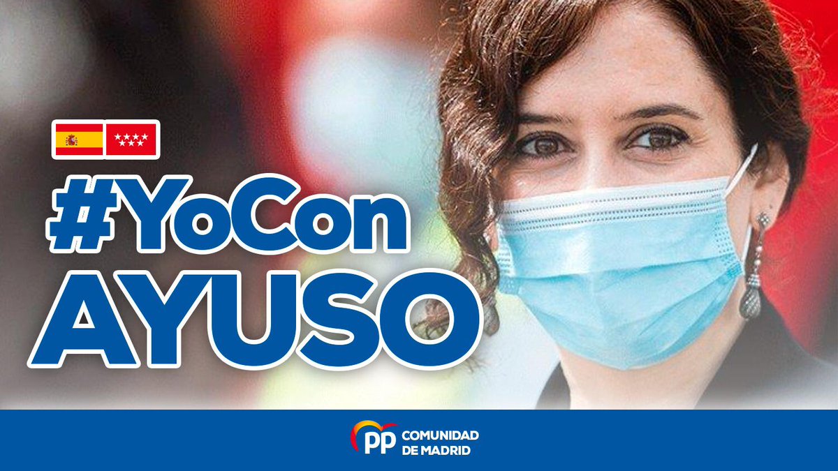 ppopular's tweet photo. Socialismo o libertad. La elección está clara.
#YoConAyuso https://t.co/o1LWY0t17N