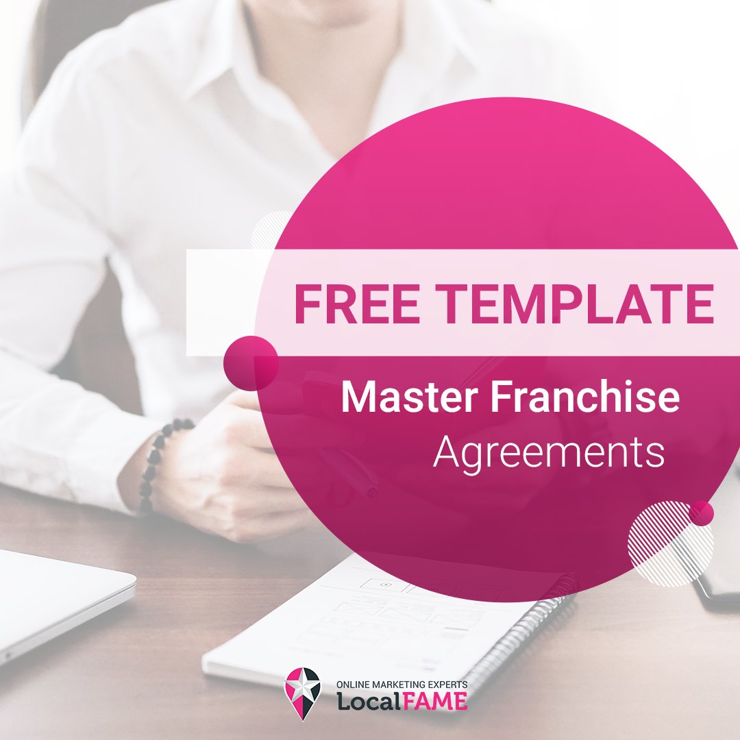 GetLocalFame's tweet image. To expand your business into new territories successfully you need a well-written master franchise agreement. Find out our suggestions on how to build the best template to do it 👉bit.ly/3eu7Vn5
#franchise #masterfranchise #franchiseagreement