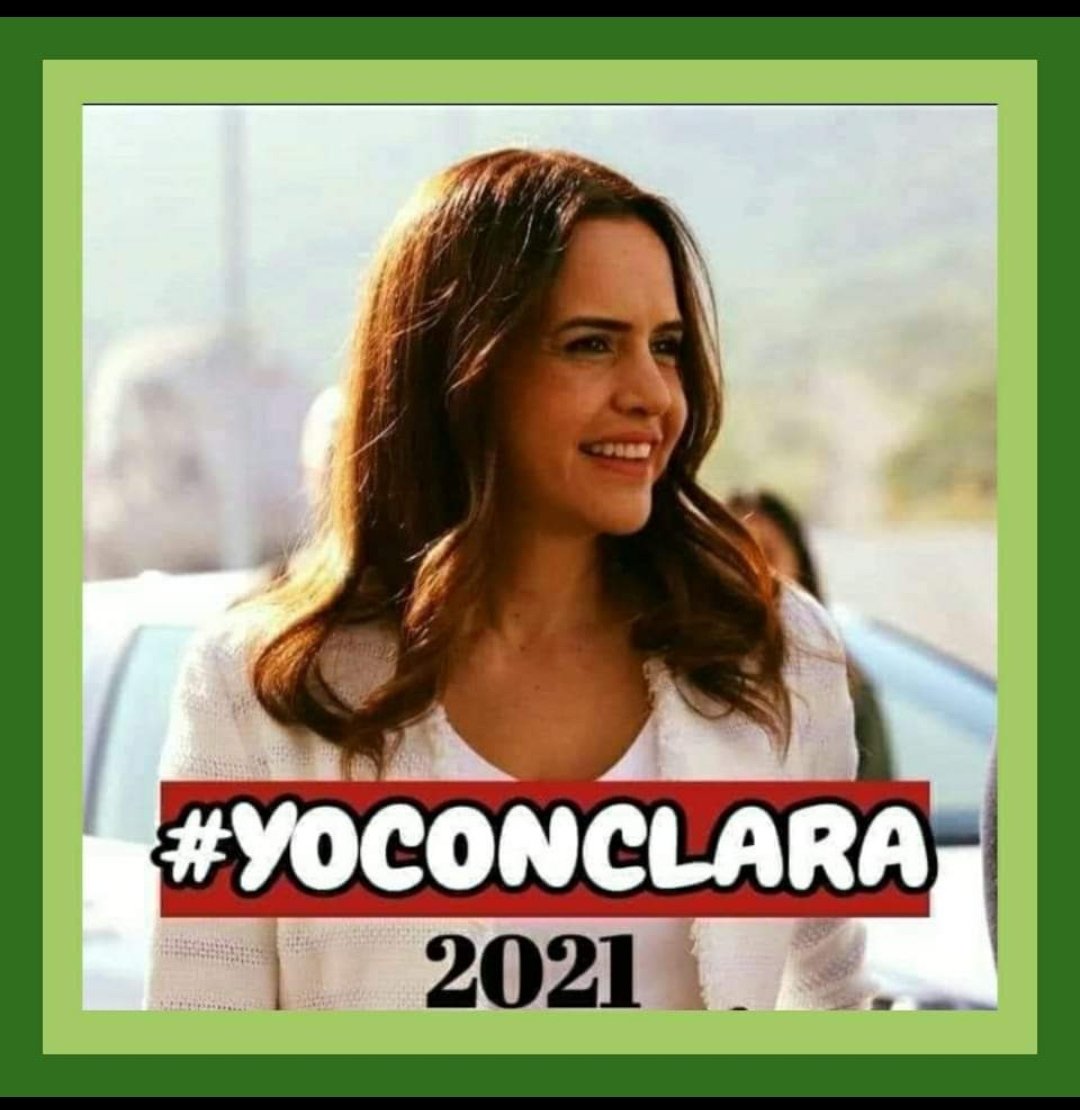 jczavalal's tweet photo. en estas elecciones la opción es CLARA !!! 💯 https://t.co/9SASsWEtPz