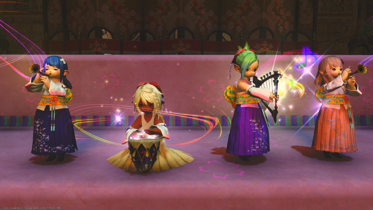 komilia_ramuh's tweet photo. 各鯖でのゲストさんとか集合写真(*'▽')
#ララフェル #ララ雛壇 https://t.co/Xq9tNlneYL