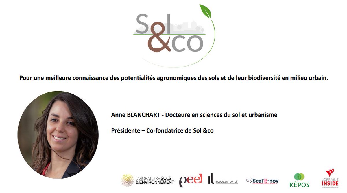 📆 Rejoignez-nous le 11/03 à 13h15 pour échanger avec <a href="/AnneBlanchart/">Anne Blanchart</a> et découvrir Sol &amp;co : un bureau d’études-conseil spécialisé en #sciences du #sol et en #urbanisme. 
💻 sol-et-co.com
✏️ Inscrivez-vous sur : app.livestorm.co/inria-14/cafei…