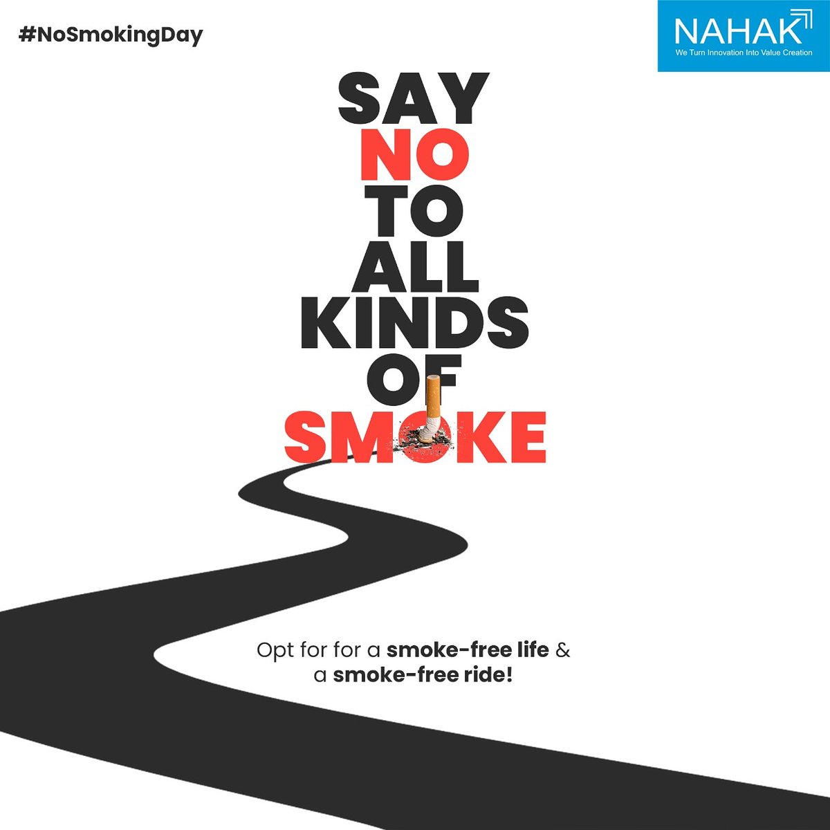 GroupNahak's tweet photo. If you're waiting for the right time, it's now. Let go of the practices that are hurting you &amp; the planet. 🌎

Take charge of your life and welcome change! ⚡

#nosmokingday https://t.co/eZ63XzxvJ4