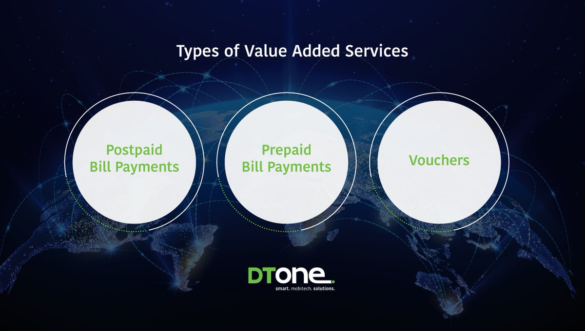 DID YOU KNOW...Beyond airtime and data bundles, DT One offers Value Added Services (VAS) that help our partners diversify their product offering and leverage unique value of our global network. Ask us how at dtone.com
