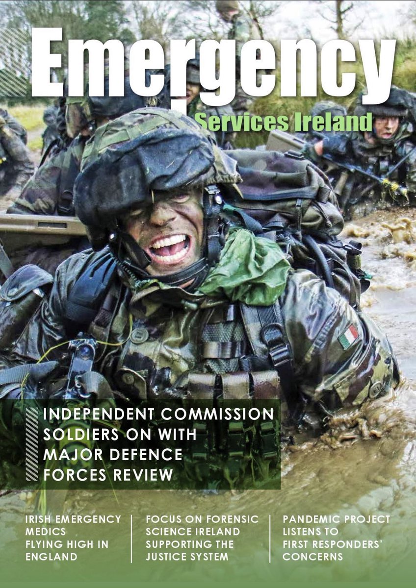 kforfitz_Wayne's tweet image. ‘Commission Targets Major Ongoing Issues For #DefenceForces’ by Deirdre O’Flynn, Emergency Services Ireland Magazine

Online article: emergency-services.ie/wp-content/upl…

Full issue 65: issuu.com/oceanpublishin…

#IrishArmy #ServiceConditions #DefenceCommission #CommissionOnDefence #PDFORRA