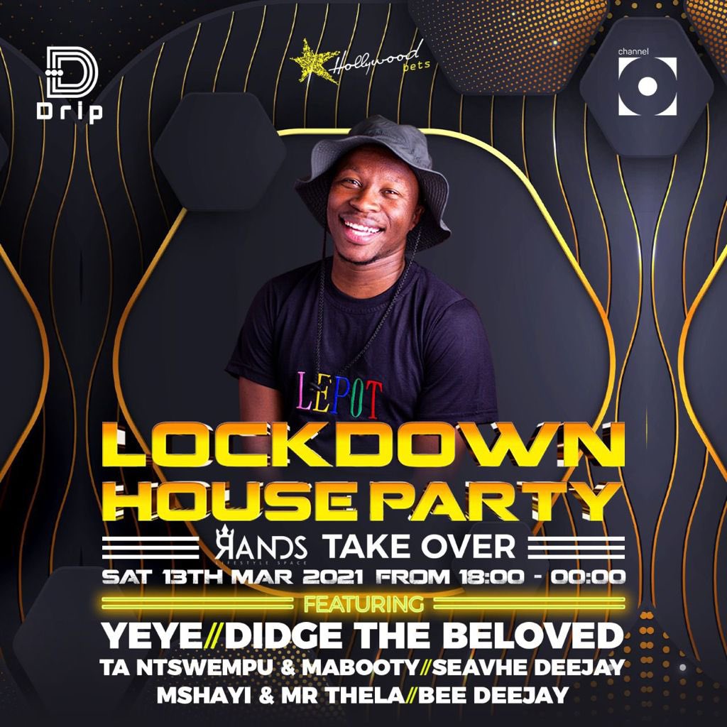 shayarecords's tweet photo. Be sure to tune into the #LockdownHouseParty this coming Saturday on @ChannelOTV for the @randscapetown TakeOver 🥳🔥🎉 The party starts at 6PM‼️#MakeCapeTownGreatAgain https://t.co/mBTBWY23yy
