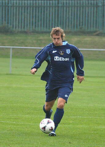 10/3/2007. Ashington 0 Bishop Auckland 1. Team: Porter, Larkin, Crager, Ward, Mohan, Campbell, Clough, Storr, Parkin, Yalcin, Mendum. Subs Coad, Griffith. Peter Mulcaster’s first game in charge. Sub Coad (pictured) scoring on 83 mins. @afc_history @Ashington_FC @bishopafc