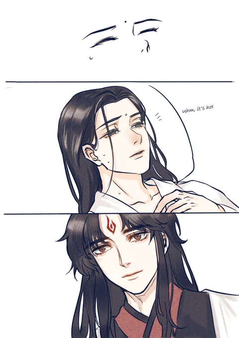 BingHe have to deal works in demon world 
...
to be continue after I finish my major work 😭😭
#人渣反派自救系统 #ScumVillainSelfSavingSystem   #svsss   #ShenQingqiu #loubinghe 
