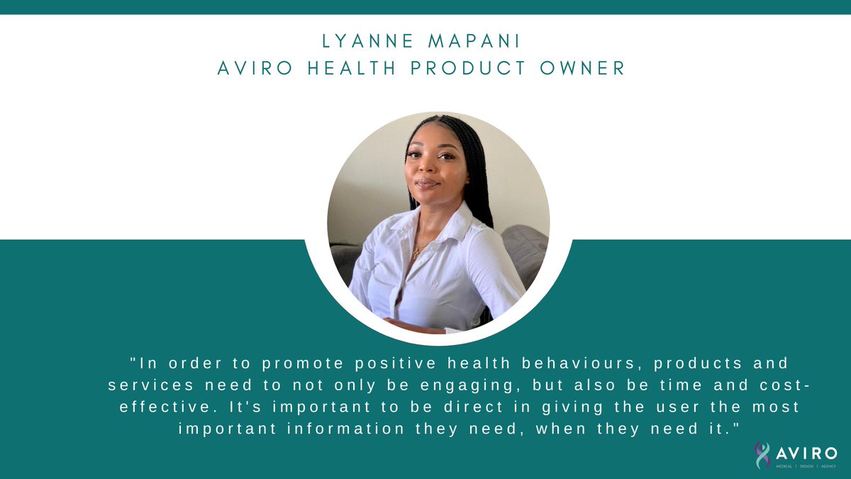 AviroHealth's tweet photo. Meet the team: This week, we introduce you to Aviro's product owner, @lyaenne , who shares her experience and insights gained on implementing user-centered design techniques for health innovation. Enjoy reading!
#womenintech 
#DigitalHealth 

https://t.co/PgS49vKEtK https://t.co/uw4pPQMkg2
