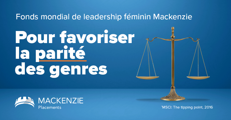 MackenzieInvest's tweet photo. Selon des études MSCI portant sur 5 ans, les sociétés ayant au moins 3 femmes dans leur conseil d’administration enregistraient une hausse médiane du BPA de 37%.* Presque toutes les sociétés du Fonds mondial de leadership féminin Mackenzie ont au moins 3 femmes dans leur conseil.