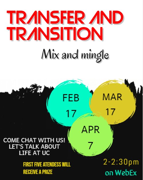 Come chat with us about life at UC. Link to join: ucincinnati.webex.com/ucincinnati/j.… 

Join by phone:+1-415-655-0002