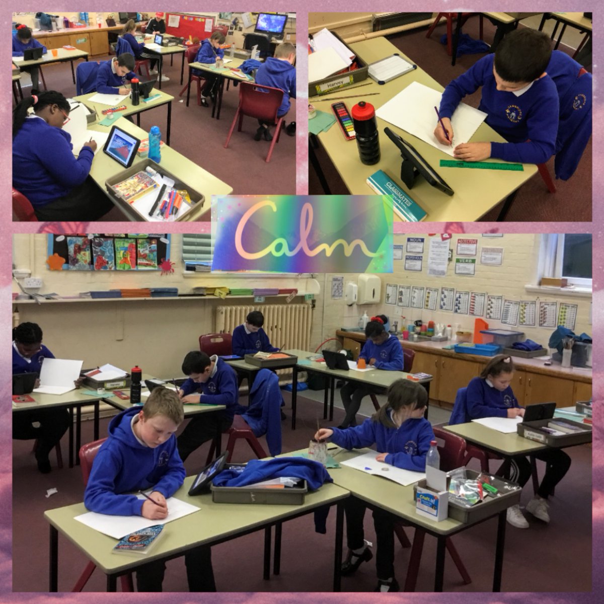 MissBrown_CPS's tweet photo. It was 6RG's turn to create some Japanese Zen designs this afternoon! We're very excited for our project! 😊 @MrsRitchie_CPS @MrsGrovesCPS  #zen #mindfulness https://t.co/v2TQ9suHnK