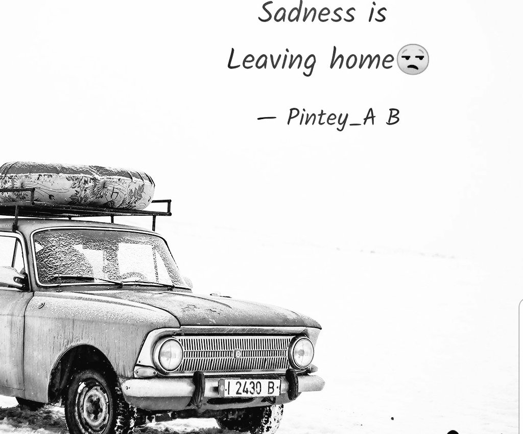 USMANWANI28's tweet photo. To leave home is to break ur own heart.💔😭 https://t.co/NwddFM5OqT