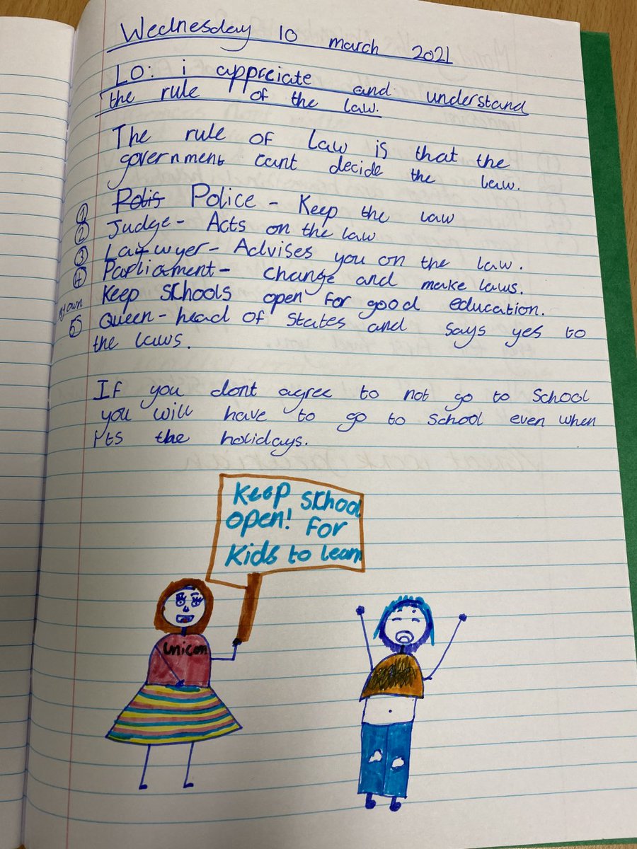MPATilehurst's tweet photo. Itโs the big legal lesson this week and Year 4 have been exploring the rule of law and what that means to us and what laws we would like to see in the future. #thebiglegallesson #futurelawmakers https://t.co/7Q0e0kXoQV
