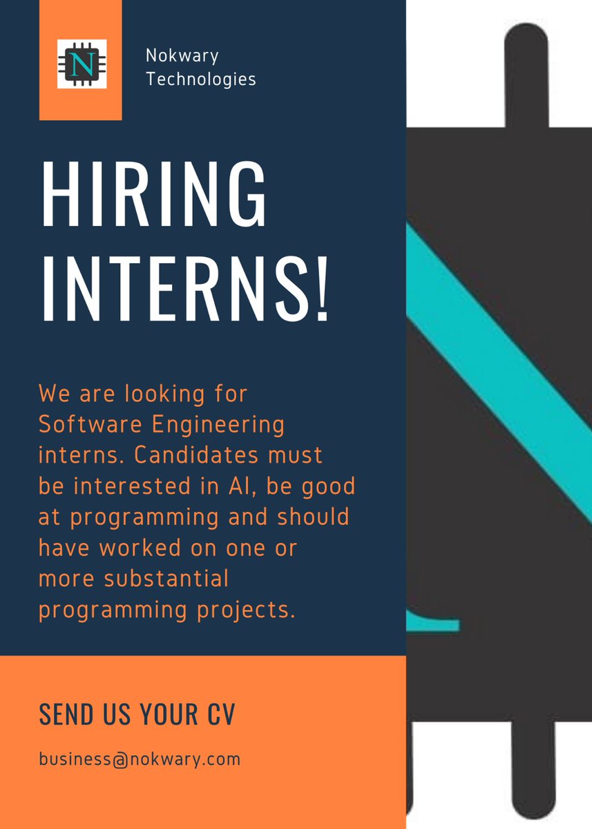 We are hiring interns!!