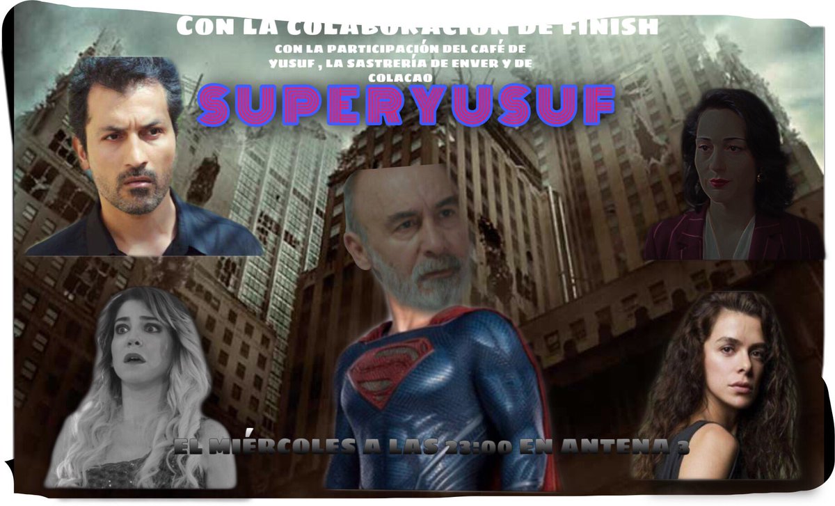 YusufMujer's tweet photo. #SuperYusufA3 remplazará a #Mujer10Mar.
-En la serie podremos ver al gran Yusuf , junto a @ArifMujer,tendrá que hechar a @CesmeliBahar_ y a @Ceyda_Mujer de Tarlavasi con una plaga cucarachas , aunque no será fácil @Kismet_Mujer lo impedirá junto a la familia de Bahar y sus hijos. https://t.co/Adm6w1dW5e