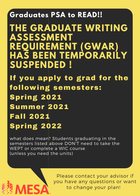 MESASSU's tweet photo. ATTENTION GRADUATES !! https://t.co/mh849Rqh3g