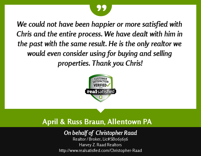 ChrisRaad's tweet photo. If my client is happy, then I’ve done my job. https://t.co/7JLAEXLmAj via @realsatisfied https://t.co/9V0x1zQhYK