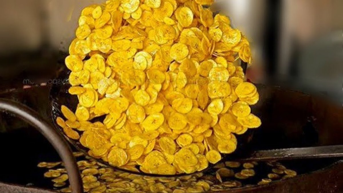 10000 kg banana chips making |  nenthiram pazham chips | healthy banana chips recipe | snacks |chips

youtu.be/3yxRJ9JXLY0

SUBSCRIBE💞LIKE💞COMMENT