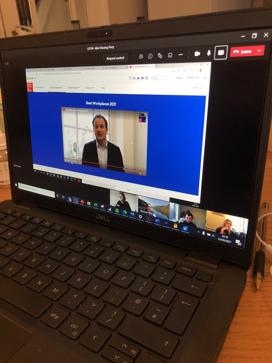 All set to watch the GPTW Awards. #ViewingParty #bestworkplaces21