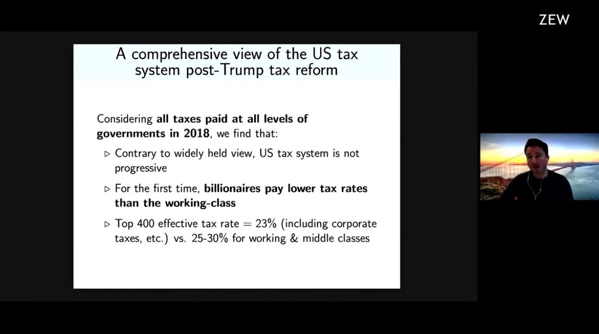 zew_en's tweet photo. How did America turn away from the most progressive #TaxSystem in history to embrace policies that only serve to compound the wealth of a few? #ZEWBookTalk mit @gabriel_zucman @berkeleyecon ▶More infos on the digital #ZEWevent https://t.co/JMUeBPyOA7 https://t.co/PDOXo7k0ws