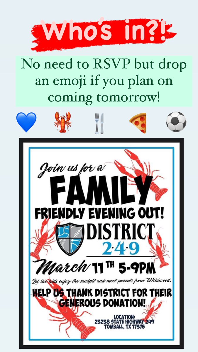 WildwoodElemPTO's tweet photo. Who’s coming to 249 tomorrow! They donated $500 to our school and we would love to give them some business on a Thursday! Plus what a great way to meet other WES families! 
💙Drop an EMOJI if you plan on bringing the family out! ⤵️ #district249 #d249 https://t.co/vPghuqOHmA
