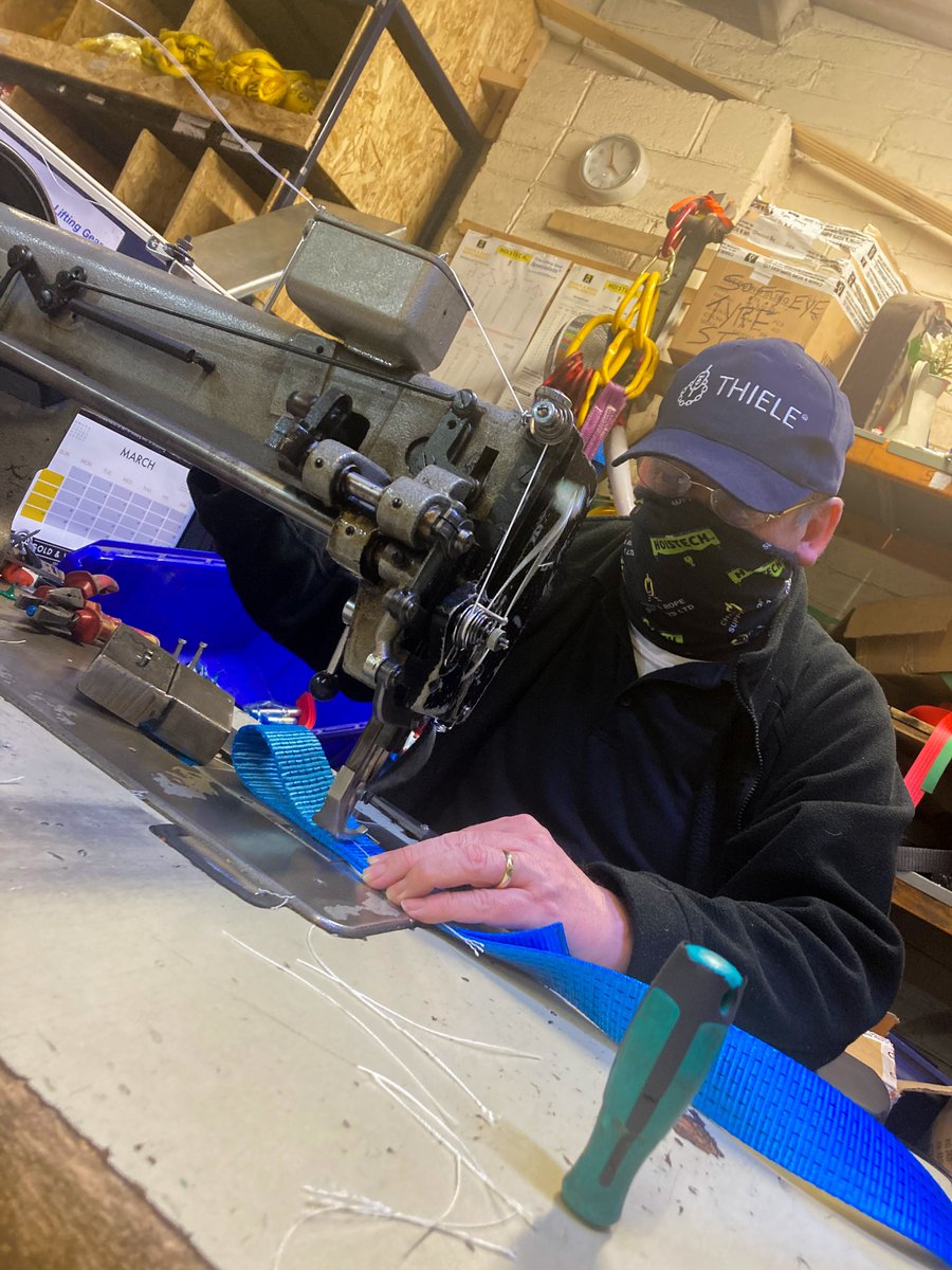 ChainAndRopeLTD's tweet photo. Our Machinist hard at work! 🧐

For any and all zipline enquiries, please contact 'The Lifting Gear Specialists' 👷‍♂️🏗
Email: info@chainandrope.ie
Phone: (01) 457 0021
#liftinggearspecialists #liftinggear #liftingequipment #riggingequipment #rigging #ratchetstrap #webbing https://t.co/qPh81tEwEE