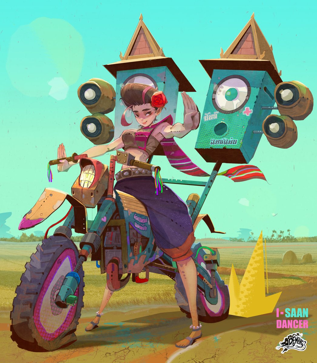 CDReferences's tweet photo. Submission by Narupiti Harunsong* ( https://t.co/Ywt07RjJR8 ) for the #CDChallenge - February 2021 theme was #ThaiDancer
Presented by Character Design Quarterly → https://t.co/t7dmHVhW4v
#CharacterDesignChallenge #CharacterDesign #ArtistsOnTwitter https://t.co/gtFWEBeDcJ