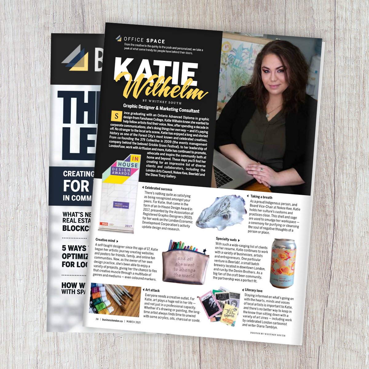 “Helping fellow artists find their voice” 🎉 I am happy to be featured in the Office Space section of <a href="/BizLondonMag/">Business London</a> this month! 

Check me out here (Page 38): 7c1e077b.flowpaper.com/BusinessLondon…

Special thanks to @WriterWinston for creating a fabulous summary of my career in #ldnont.