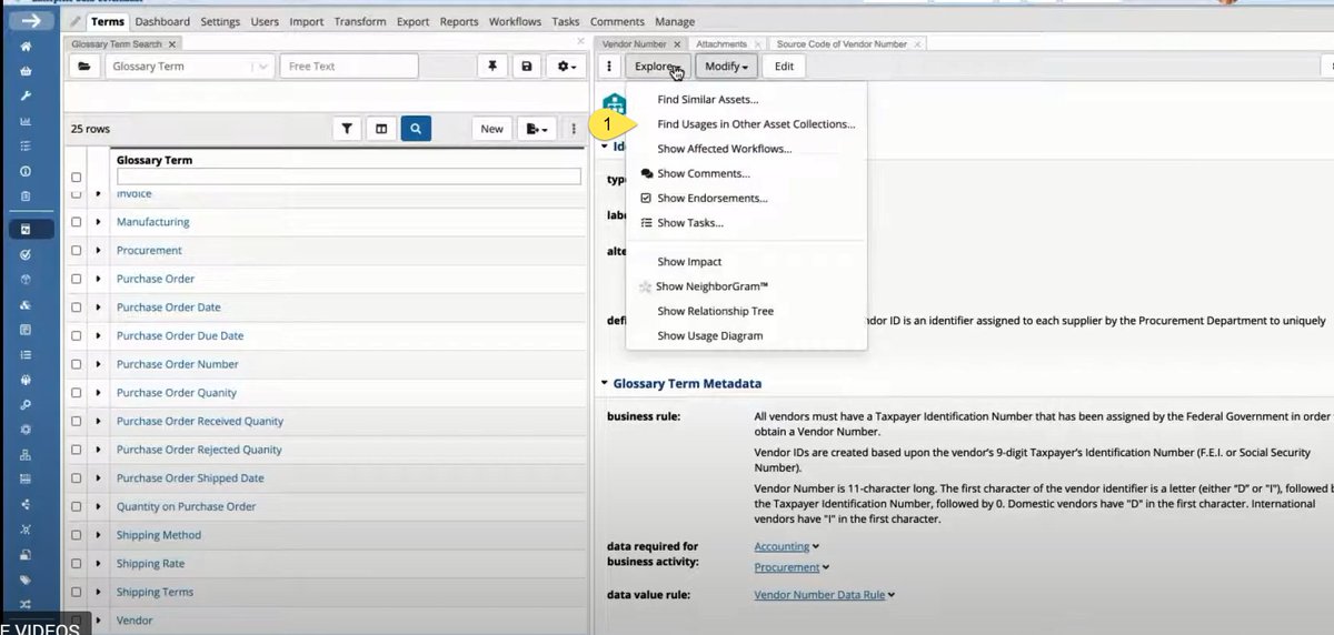 semanticbeeng's tweet image. Refining technical (relational) #dataSchema with #semantic and domain specific constraints for #dataGovernance using #controlledVocabulary-es and #SHACL
#TopBraid EDG
#KnowledgeScience for #MLWorkflow
/cc #MachineLearningEngineering #MLOps #DataOps