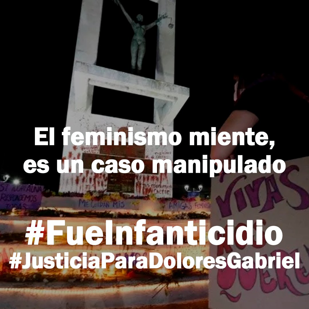 ProvidaLiga's tweet photo. Como los militantes del aborto no encontraron casos de mujeres condenadas por abortar en El Salvador, tuvieron que convertir un infanticidio en aborto. Son absolutamente perversos. 

#FueInfanticidio
#JusticiaParaDoloresGabriel https://t.co/JiNRMU8zYk