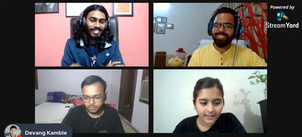 0xSalilNaik's tweet image. The first community bonding session by @girlscriptsoc done right.
#OpenSource #girlscript