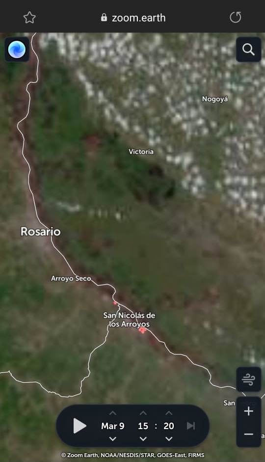 er_ambiente's tweet photo. La Secretaría de Ambiente y la Dirección de Defensa Civil realizaron el relevamiento de las imágenes provistas por el satélite de la NASA a partir de las cuales no se detectaron puntos de calor en zona de islas de Entre Ríos. 

#Incendios #Fuego #Rosario #SantaFe #EntreRíos https://t.co/4zd3DZNxwR